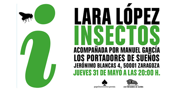 Presentación de INSECTOS, de Lara López