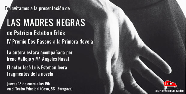 Presentación de LAS MADRES NEGRAS, de Patricia Esteban Erlés