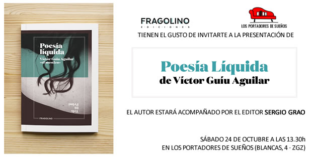 Presentación de POESÍA LÍQUIDA, de Víctor Guíu «El Mestizo»