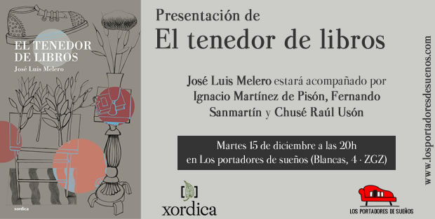 Presentación de EL TENEDOR DE LIBROS, de José Luis Melero