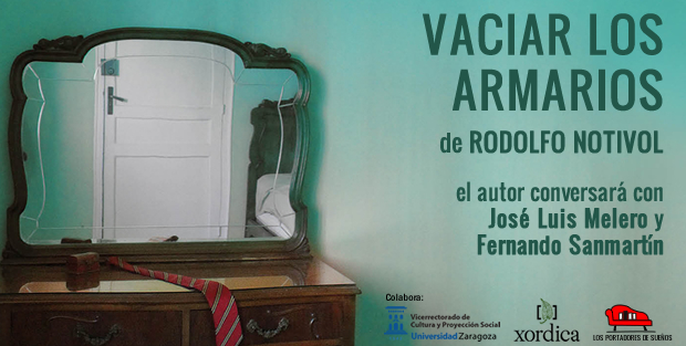 Presentación de VACIAR LOS ARMARIOS, de Rodolfo Notivol