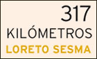 Presentación de 317 KILÓMETROS, de Loreto Sesma