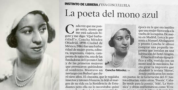Concha Méndez: la poeta del mono azul