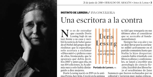 Doris Lessing: una escritora a la contra
