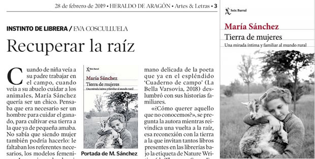 María Sánchez: Recuperar la raíz