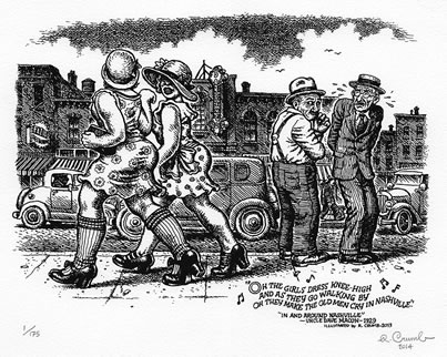 Serigrafía de Robert Crumb, serie limitada y firmada