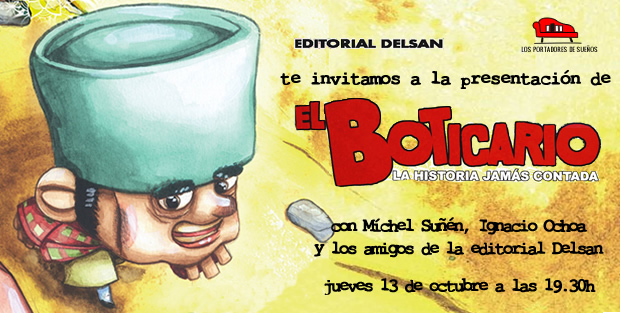 Presentación de EL BOTICARIO, un nuevo cuento cabezudo