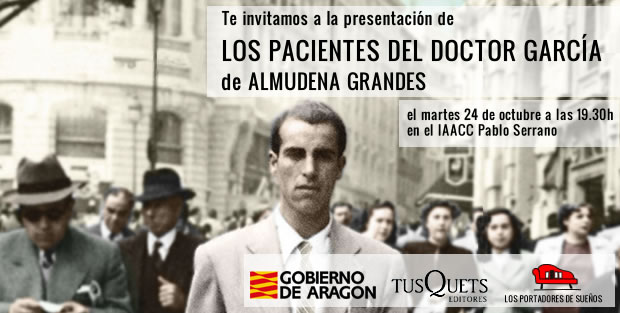 Presentación de LOS PACIENTES DEL DOCTOR GARCÍA, de Almudena Grandes