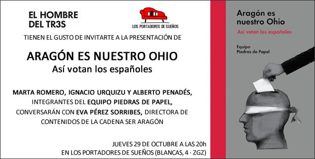 Presentación de ARAGÓN ES NUESTRO OHIO, de Piedras de Papel