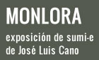 Inauguración de «Monlora», exposición de sumi-e de José Luis Cano