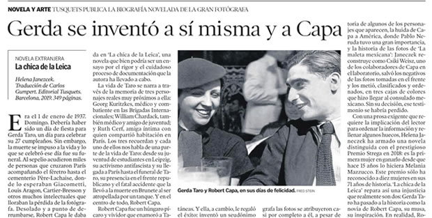 La chica que inventó a Robert Capa