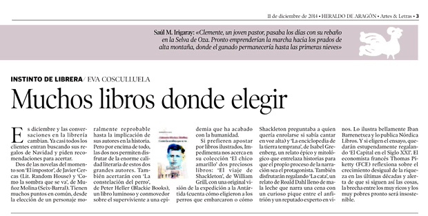 Muchos libros para elegir