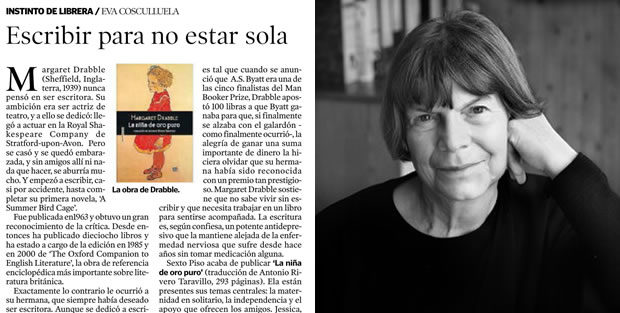 Escribir para no estar sola