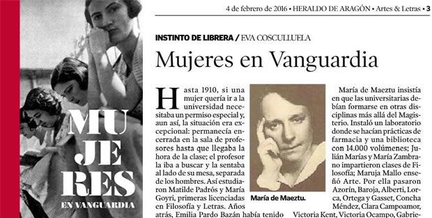 Mujeres en vanguardia