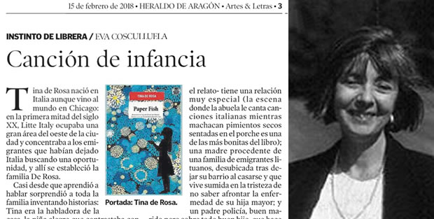 Tina de Rosa: canción de infancia